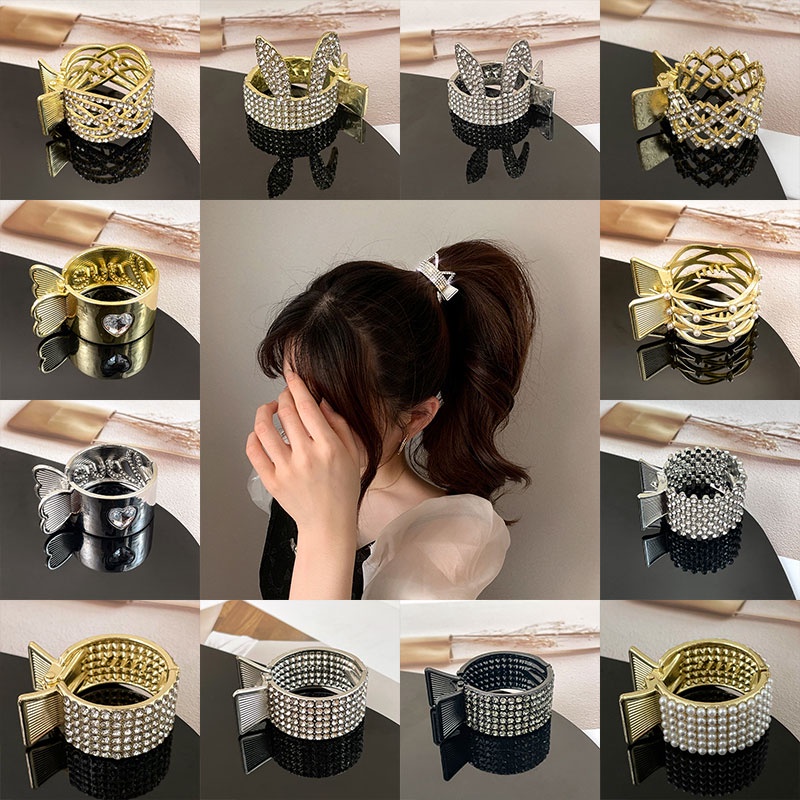 Kẹp Tóc Đuôi Ngựa Độ Đàn Hồi Cao 2022 Cho Nữ