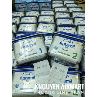 Sữa Aptamil Profutura Đức Số 1, 2  PRE 800g (Mẫu Mới)