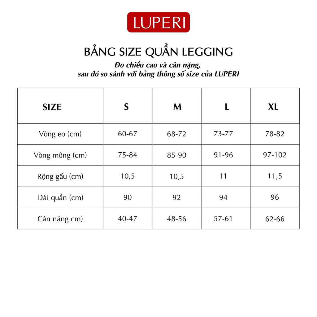 Quần Legging Cạp Cao LUPERI Chất Liệu Crayon Dày Vừa Gen Bụng ĐỊnh Hình, Phối Lưới Gối Cá Tính LP56