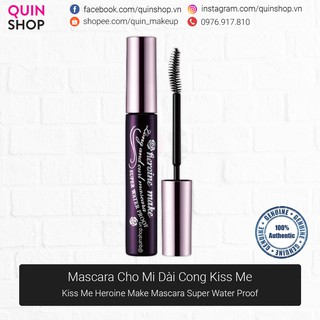 Chuốt Mi Kiss Me Heroine Make Mascara Super Water Proof