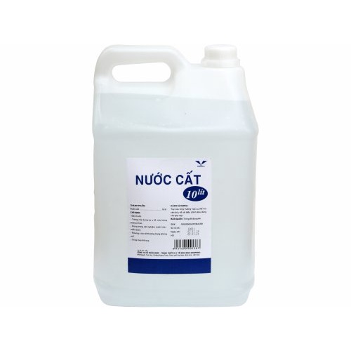 NƯỚC CẤT TINH KHIẾT LẦN 1 LẦN 2 CAN 5L SẢN PHẨM ĐẠT ĐỦ TIÊU CHUẨN CHẤT LƯỢNG