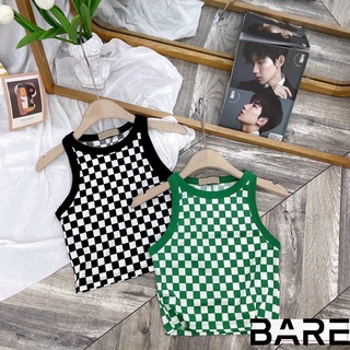 Áo ba lỗ nữ form croptop ôm dáng chất thun Borip mềm mịn basic - A0103