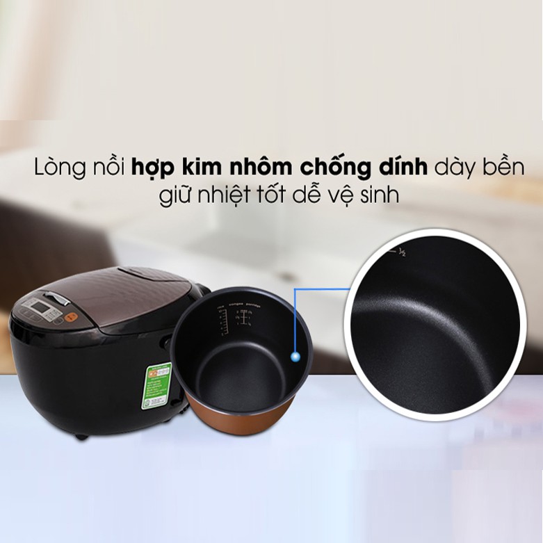 [Chính hãng] Nồi cơm điện tử Midea 1.8 lít MB-FS5018B hàng chính hãng , bảo hành 12 tháng toàn quốc , lỗi 1 đổi 1 | BigBuy360 - bigbuy360.vn
