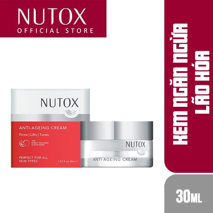 Kem Ngăn Ngừa Lão Hóa Da Nutox Tinh Chất Collagen Tổ Yến (Dưỡng Da Ban Ngày)  - 30ml