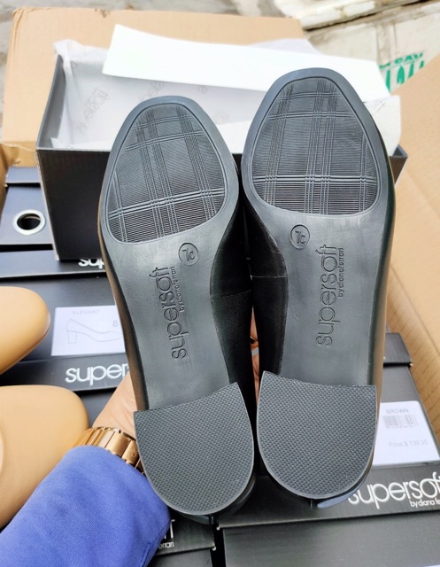 Giày công sở Supper Soft 5p da thật