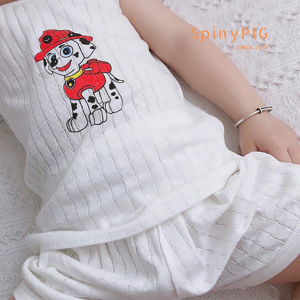 Bộ quần áo ba lỗ mặc ở nhà cho bé 0-4 tuổi 100% cotton thoáng mát