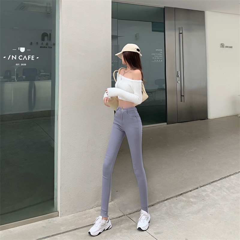 QUẦN JEANS ÔM THỜI TRANG NỮ