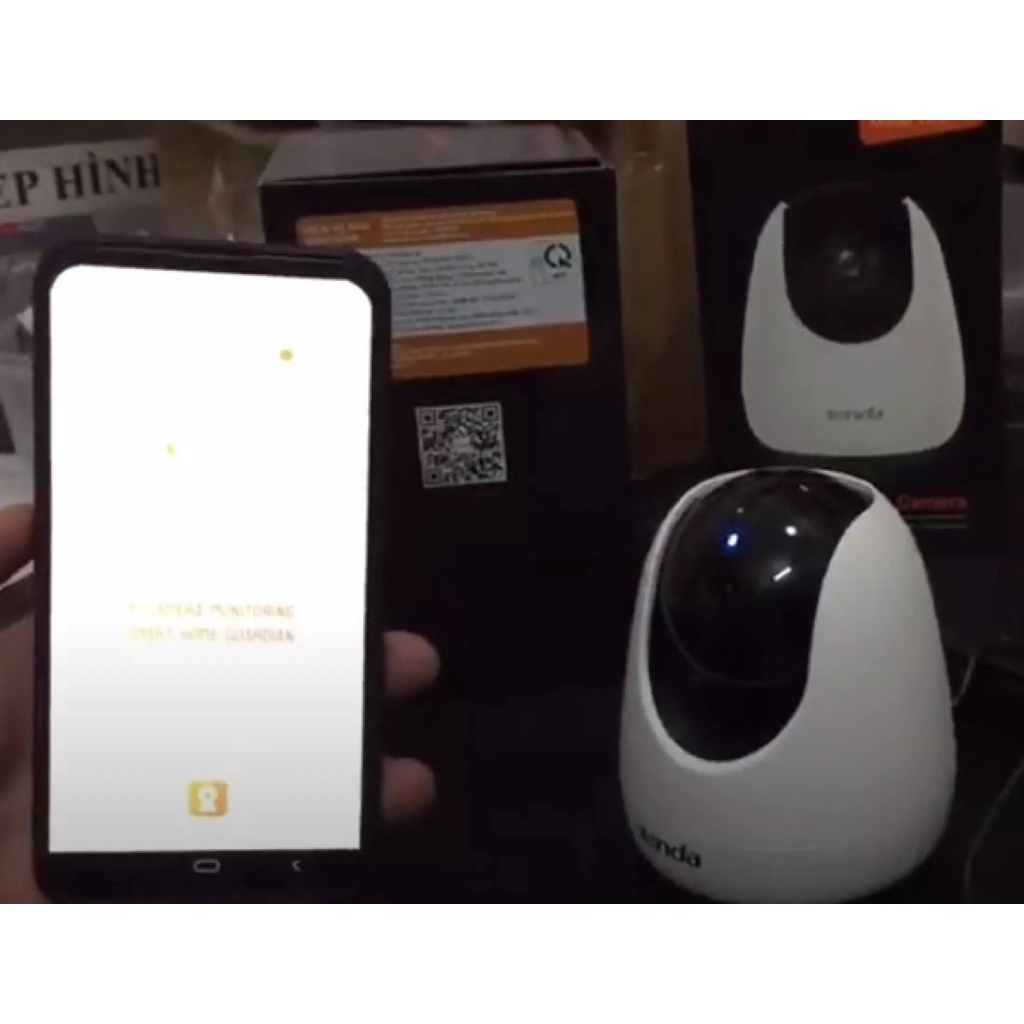 Camera IP WIFI Tenda CP3 1080 FULL HD xoay 360- hàng chính hãng