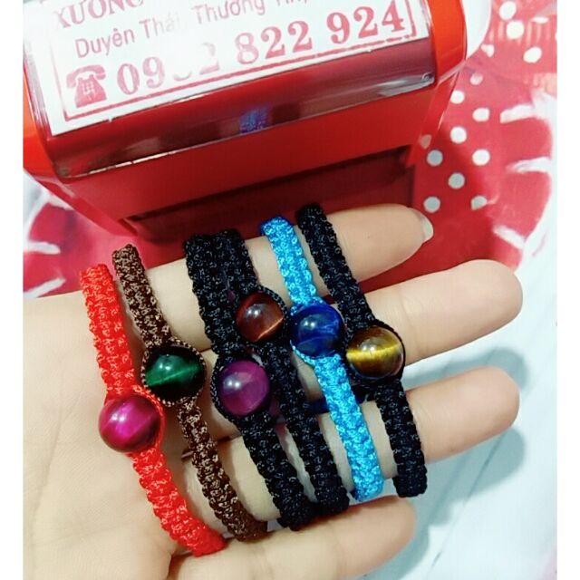 Combo vòng tết đá mắt hổ
