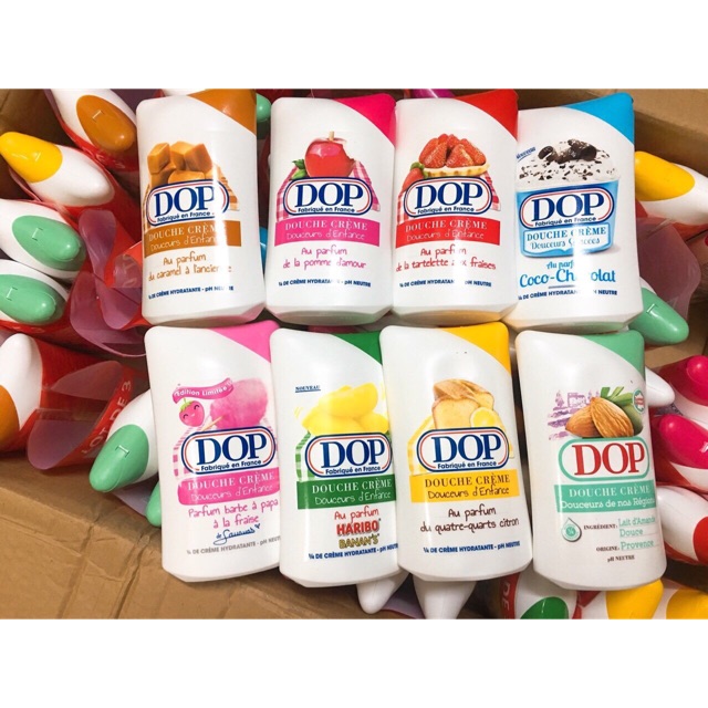 sữa tắm Dop các vị