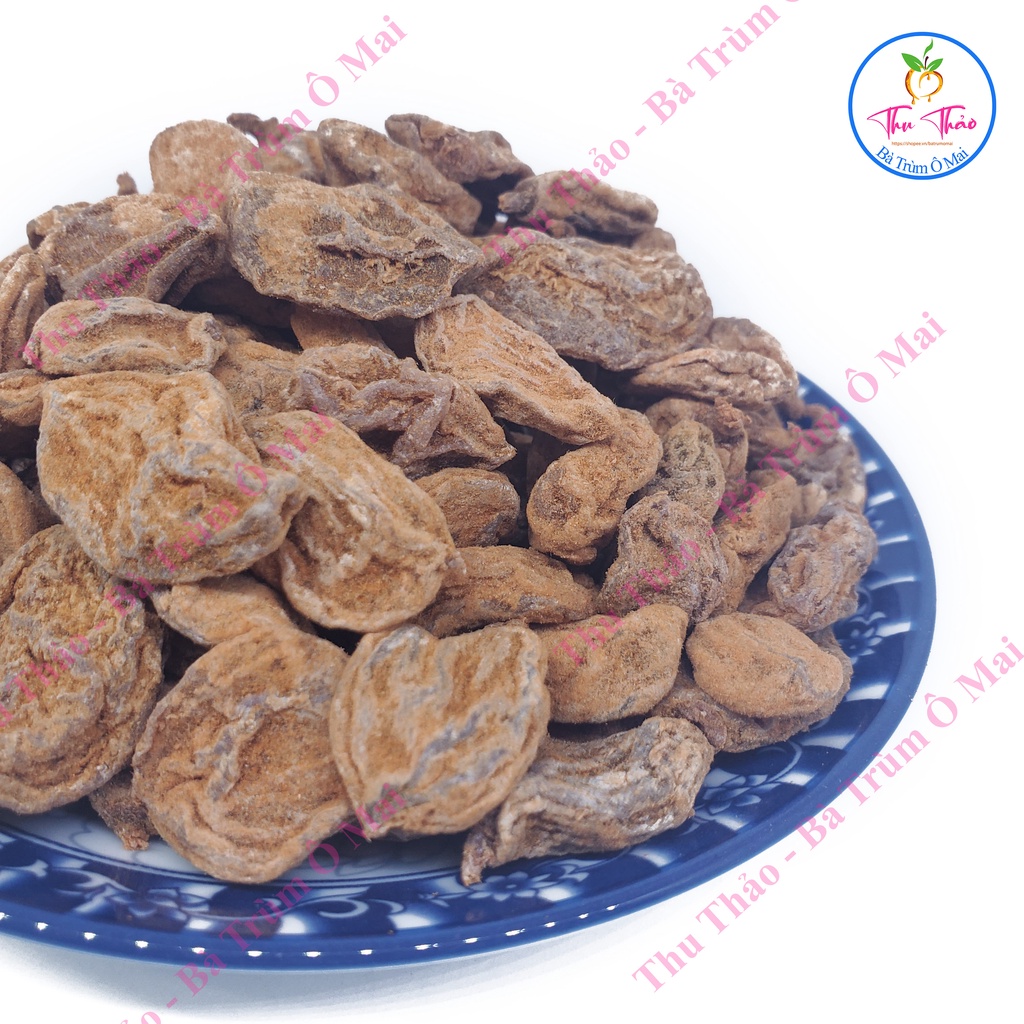 Ô mai xí muội đào mix 4 vị chua - cay - mặn - ngọt , đậm vị, ăn là mê