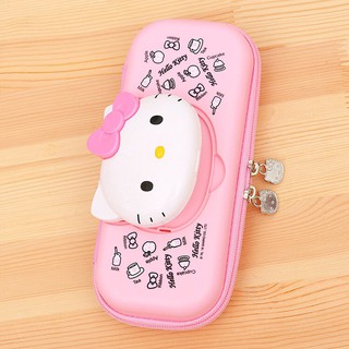 Hộp đựng bút học sinh, Hộp đựng bút viết cho bé gái hộp bút hello kitty cute dễ thương[Tặng Bộ Dụng Cụ Học Tập]