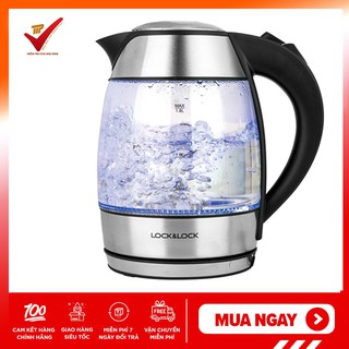 Bình đun siêu tốc lock&lock 1,8 lít ejk418slv - hàng chính hãng