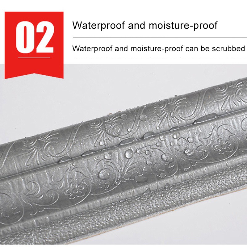 PhàO Chỉ XốP, ViềN XốP DáN TườNg 3d Khổ LớN NhấT 230 X 4.5cm Giá GốC