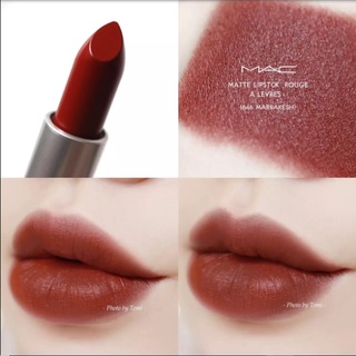 Son MAC Marrakesh 646 Đỏ Nâu, son MAC chính hãng date mới nhất bao check code