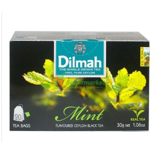 Trà dilmah hương bạc hà/ đào - 1.5g x 20 gói