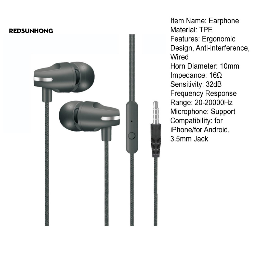 Tai Nghe Nhét Tai Cách Âm Có Dây RSH.z