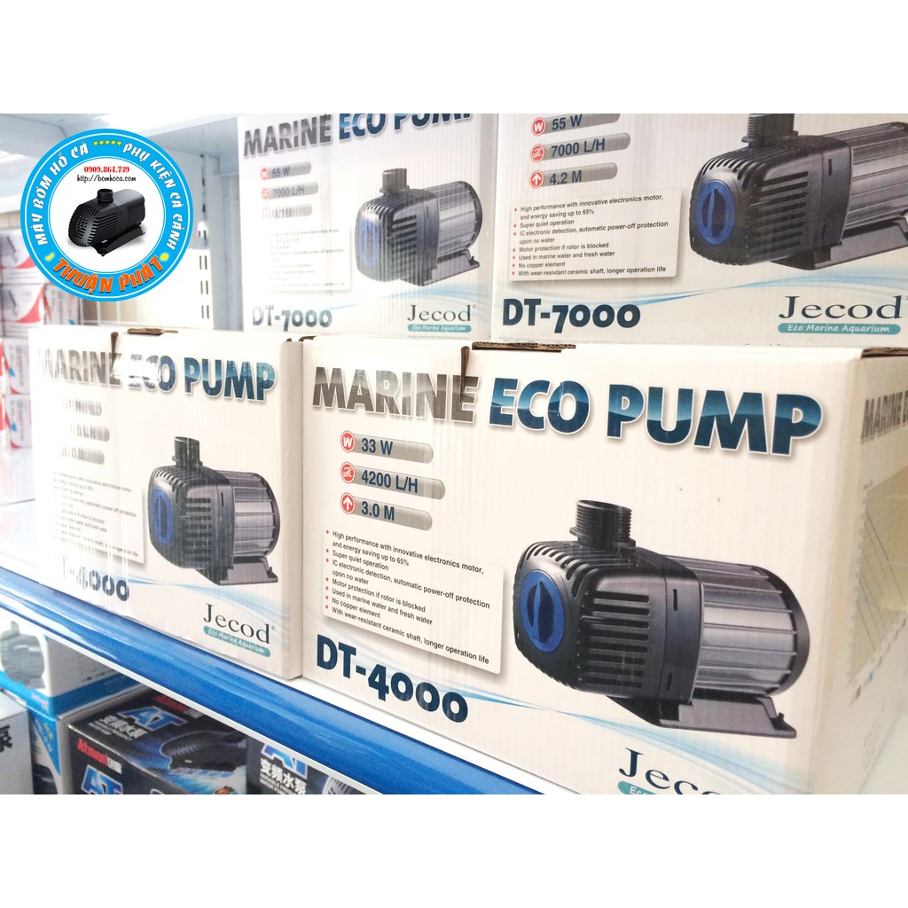 MÁY BƠM HỒ CÁ JECOD DT4000 - DT5500 - DT7000 - DT8500 - DT10000 - DT12000