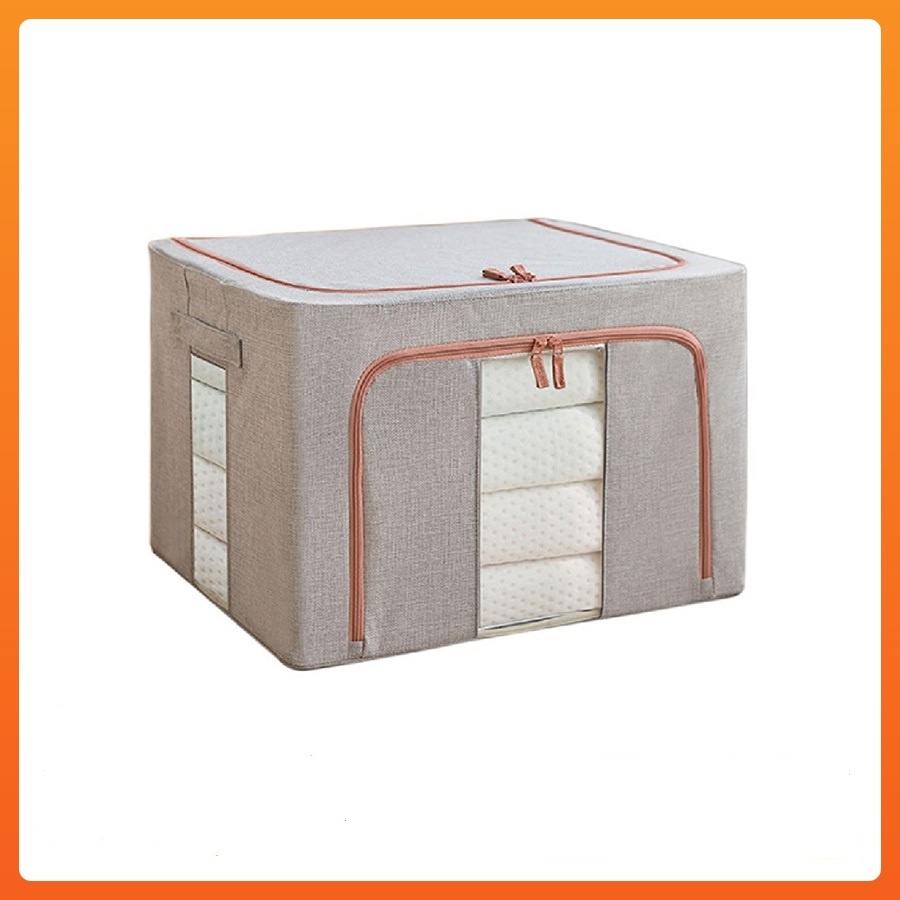 Hộp Đựng Đồ Cá Nhân Đa Năng Size Lớn 66L Tiện Dụng, Sạch Sẽ, Gọn Gàng Cho Quần Áo, giầy Dép Trong Nhà