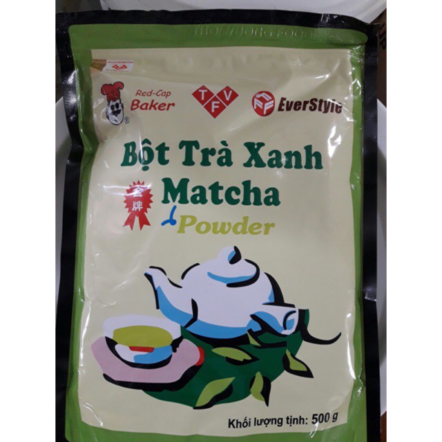 Bột matcha trà xanh Everstyle Đài loan gói 10g - 20g - 50g