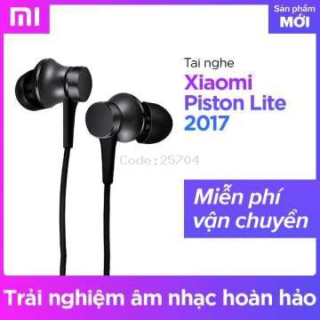 [FreeShip 50K - Mã ELCE giảm 7%] TAI NGHE XIAOMI IN-EAR HEADPHONES BASIC 2017 - Chính hãng - 1 đổi 1 trong 30 ngày