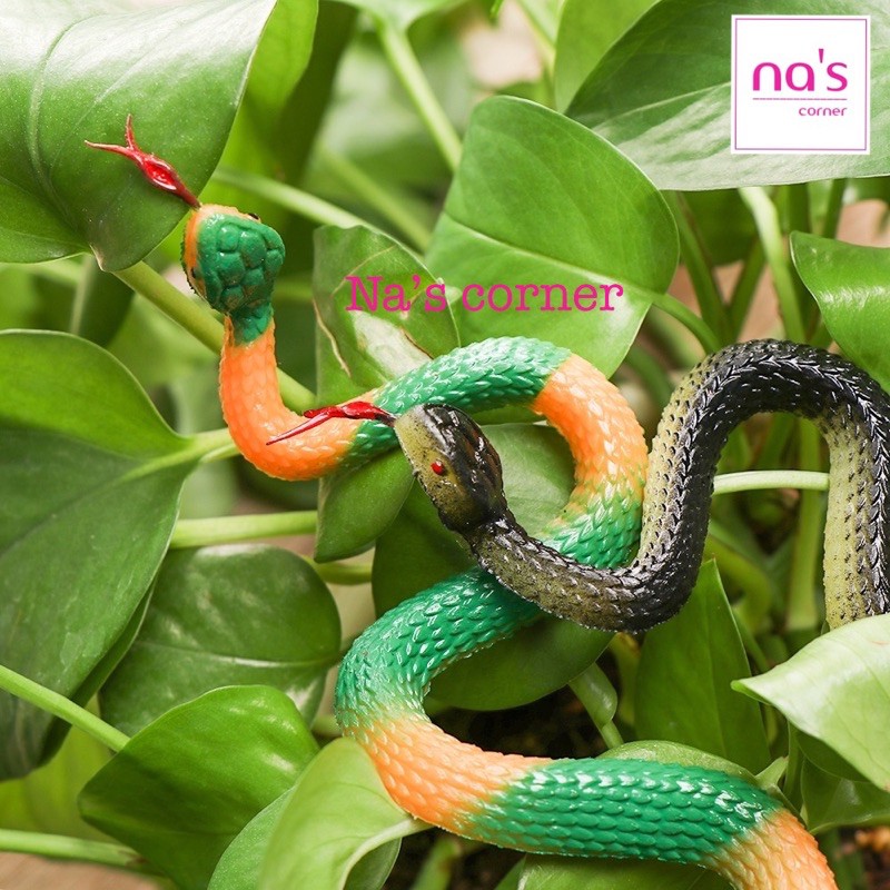 Rắn giả bằng nhựa