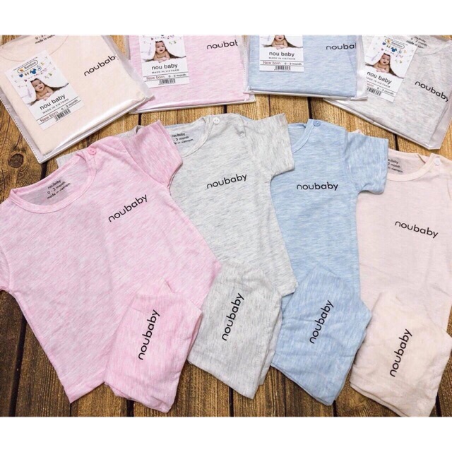 Bộ cộc tay chất xước mỏng thoáng