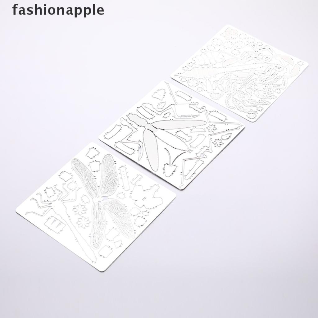 Đồ chơi lắp ráp thủ công mô hình côn trùng 3D bằng kim loại