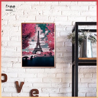 Tranh Đính Đá 5d Tự Làm Hình Tháp Eiffel