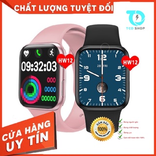 Đồng Hồ Thông Minh HW12 Có Núm Xoay, Tiếng Việt, Nghe Gọi, Thay Hình Nền, Full Chức Năng