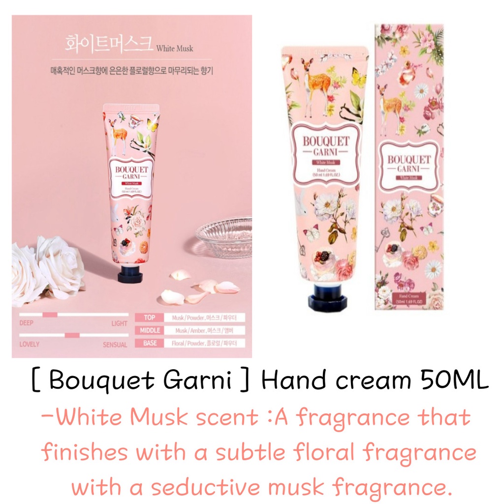 Kem Dưỡng Da Tay Em Bé 50ml Hương Hoa Anh Đào / Hoa Hồng / Hoa Hồng / Ylang Ylang