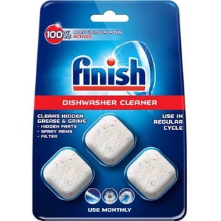 Viên vệ sinh máy rửa bát Finish vỉ 3 viên