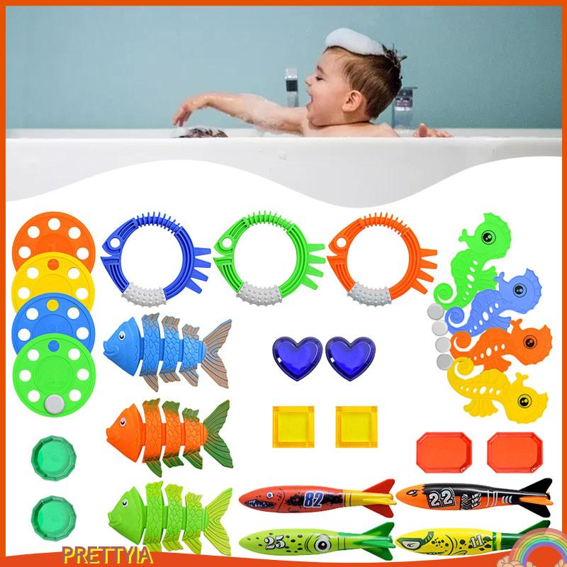 Funny Diving Game Toys Water Toy Aquatic Toy for Ages 6+ Children Kids