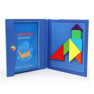 Đồ chơi tagram có nam châm bằng gỗ