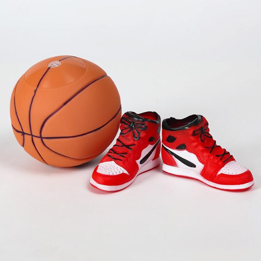 Que Cắm Trang Trí Bánh Kem Hình Cầu Thủ Bóng Rổ NBA