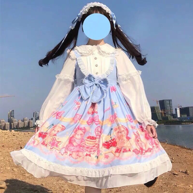 Đầm Hai Dây Lolita