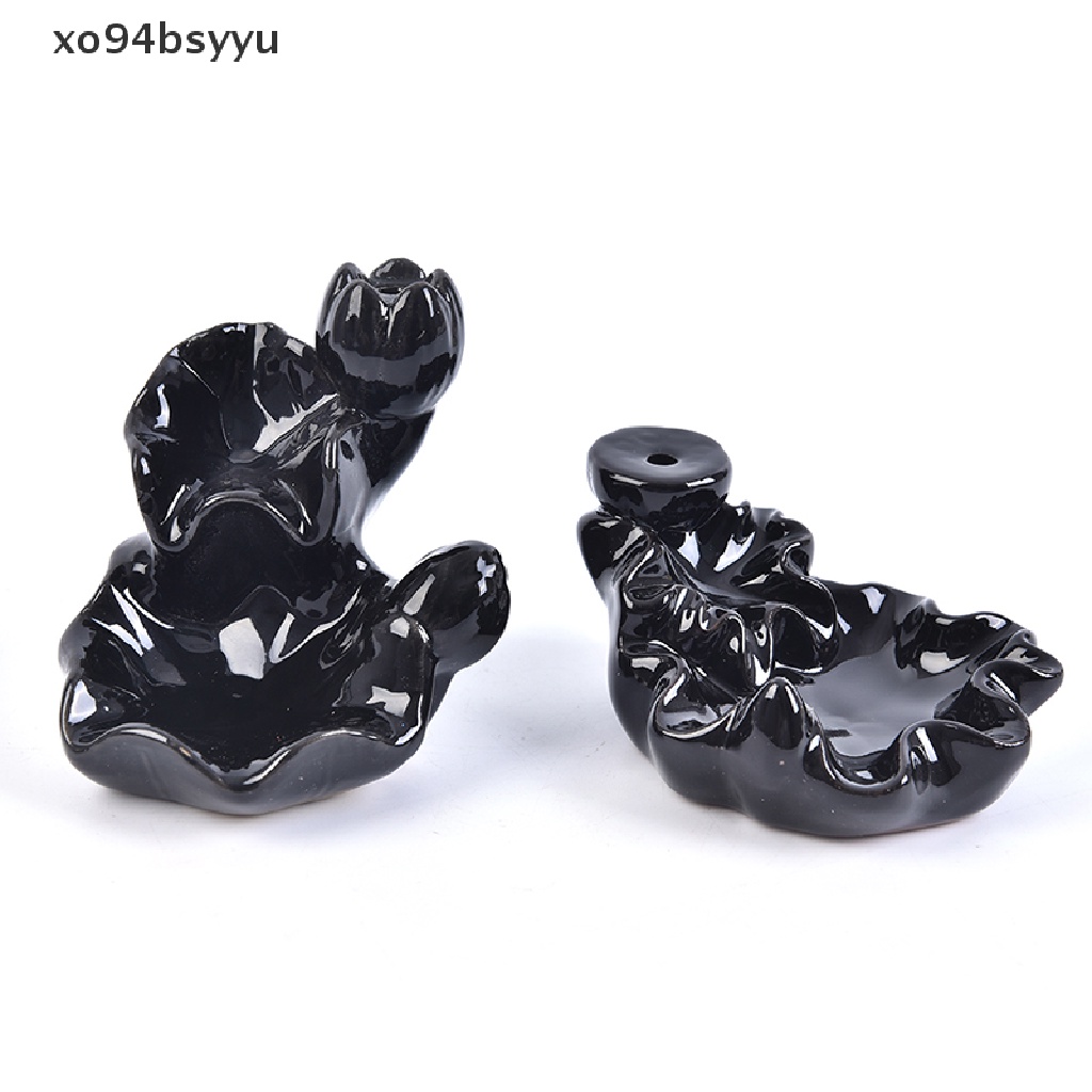 Thác Khói Trầm Hương Bằng Sứ Hình Nón / Hoa Sen Độc Đáo Xo94Bsyu