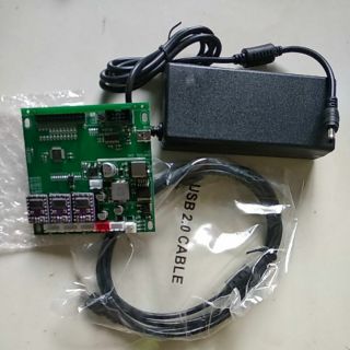 Combo nguồn 24v5a +mạch cnc mini