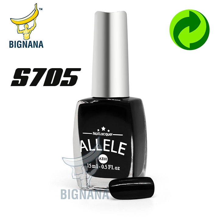 Các Tông Khói, Xi Măng, Trắng, Trắng Bạc, Mẫu Mới Sơn Móng Tay Allele - AE01 Chai 15ml An Toàn, Màu Sắc Đa Dạng