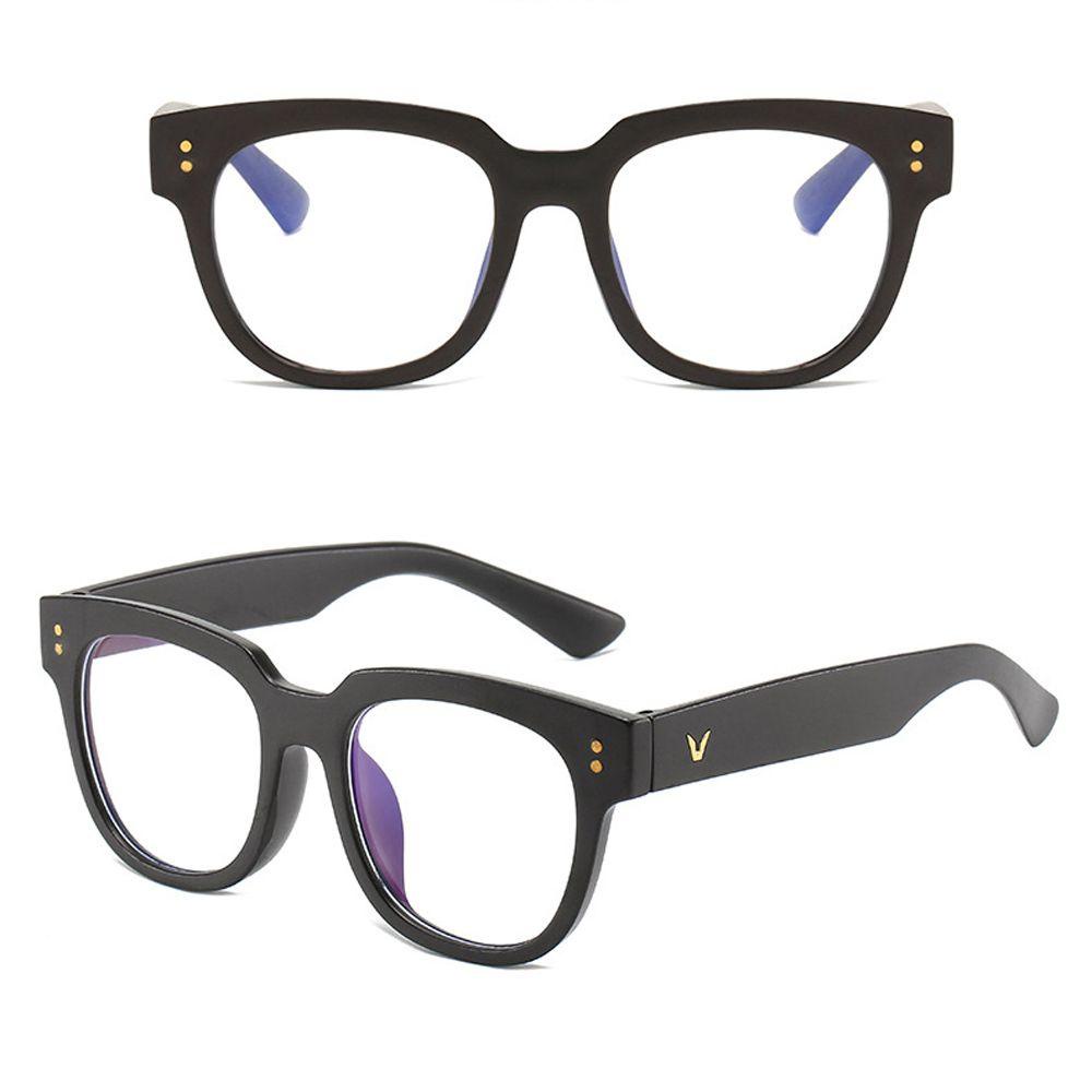 Mắt Kính Gọng Vuông Lớn Chống Ánh Sáng Xanh Thời Trang Vintage Dành Cho Máy Tính