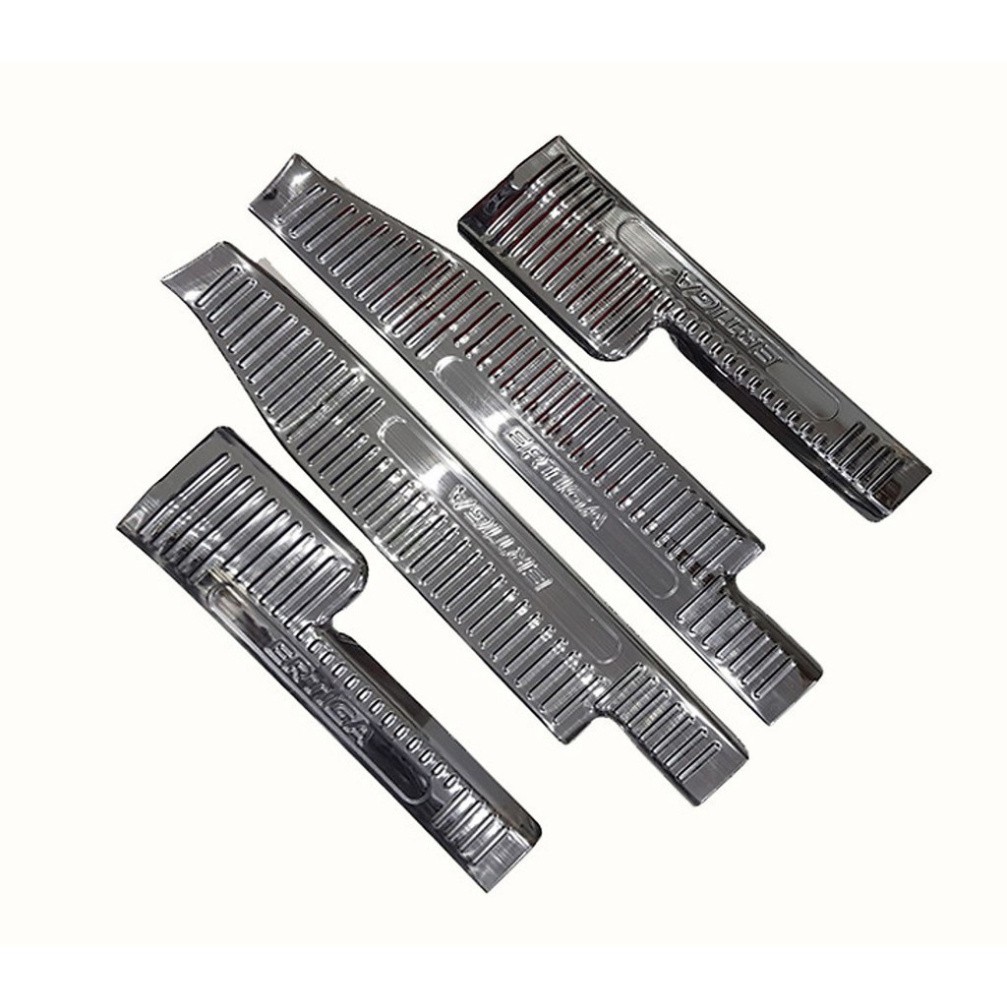 Ốp bậc trong và ngoài titan cho xe Suzuki Ertiga 2018 -2019 _8 chi tiết