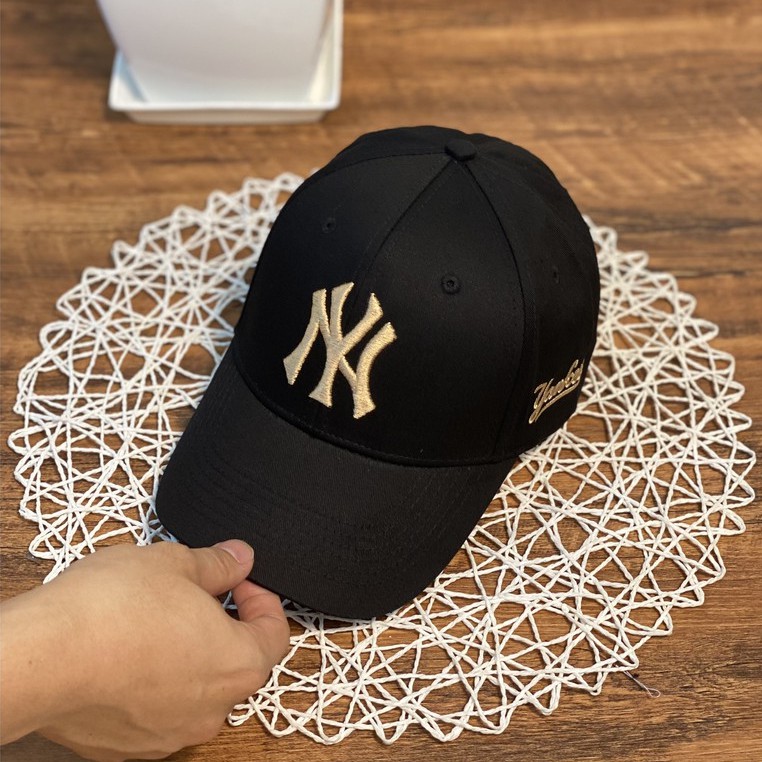 Mũ lưỡi trai, Nón kết xuất khẩu Zeni Store N.Y đen logo vàng thêu chữ nổi Siêu HOT Freeship, Full Hộp