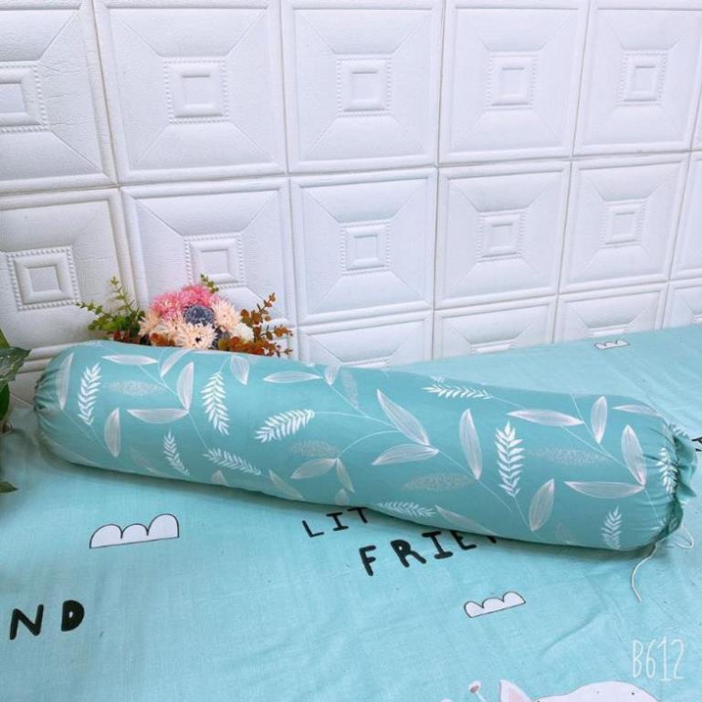 XẢ KHO Vỏ gối ôm Cotton Poly họa tiết không kèm ruột kích thước 35x100