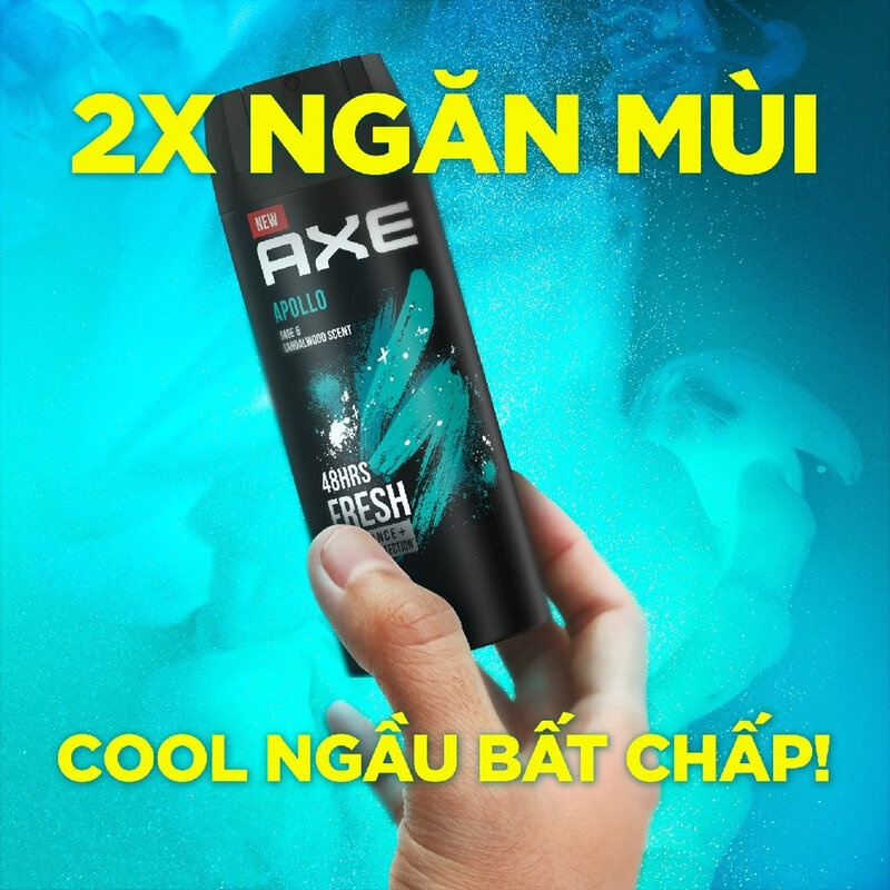 Xịt Nước Hoa Toàn Thân AXE Cho Nam #Apollo 135ml