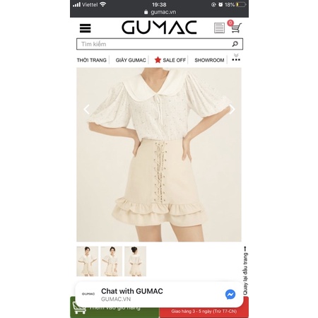 chân váy GUMAC