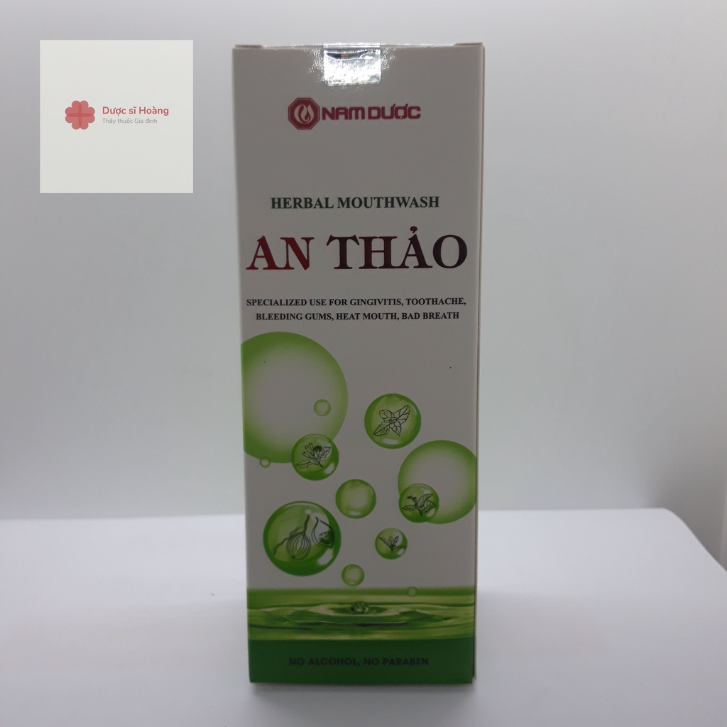 NƯỚC SÚC MIỆNG AN THẢO CHAI 250ML