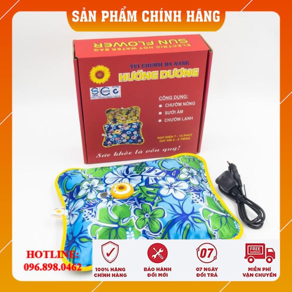 [HÀNG VNXK] Túi sưởi Hướng Dương, Mimosa - Túi suởi ấm sạc điện, chườm nóng lạnh, sưởi ấm bụng, chân tay