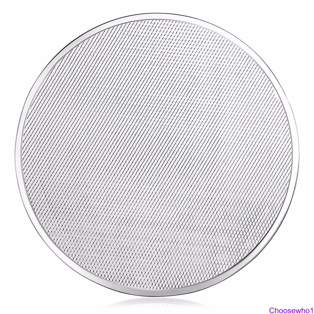 Khay Lưới Tròn Mỏng Bằng Nhôm Nướng Bánh Pizza