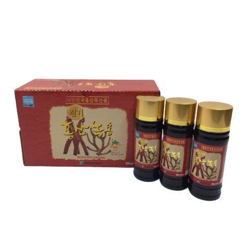 Nước Hồng Sâm Wongi Hàn Quốc hộp 10 chai x 100ml