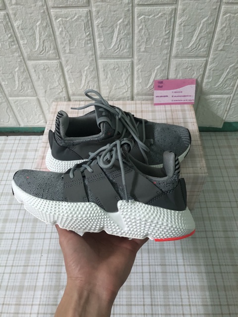 Giày thể thao prophere xám đế trắng full box